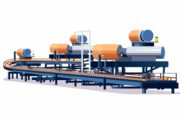 conveyor forklift magnetic-separator